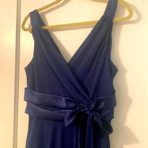 Elegant Midi Dress 💙 Jones Studio | Formal Chiffon | Size 16